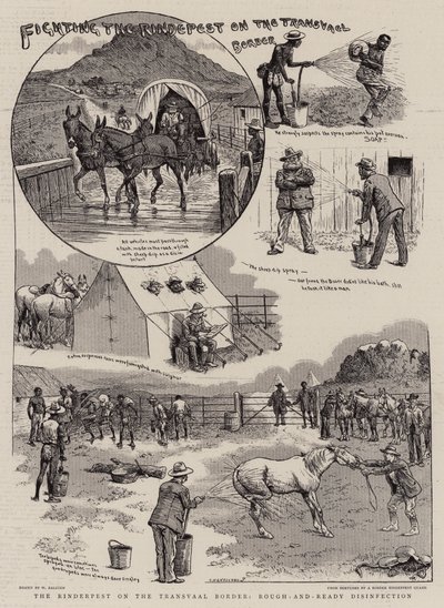 Fighting the Rindepest on the Transvaal Border by William Ralston